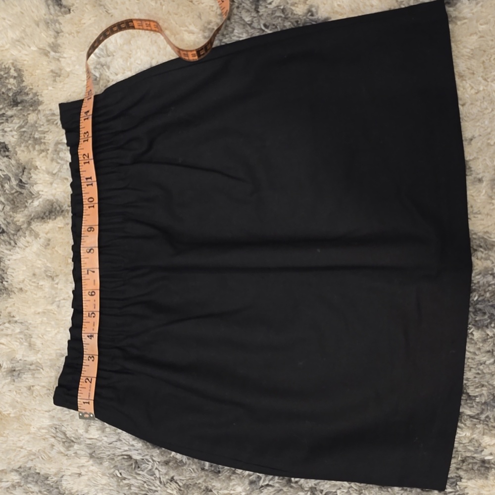J. Crew Black Paperbag Skirt